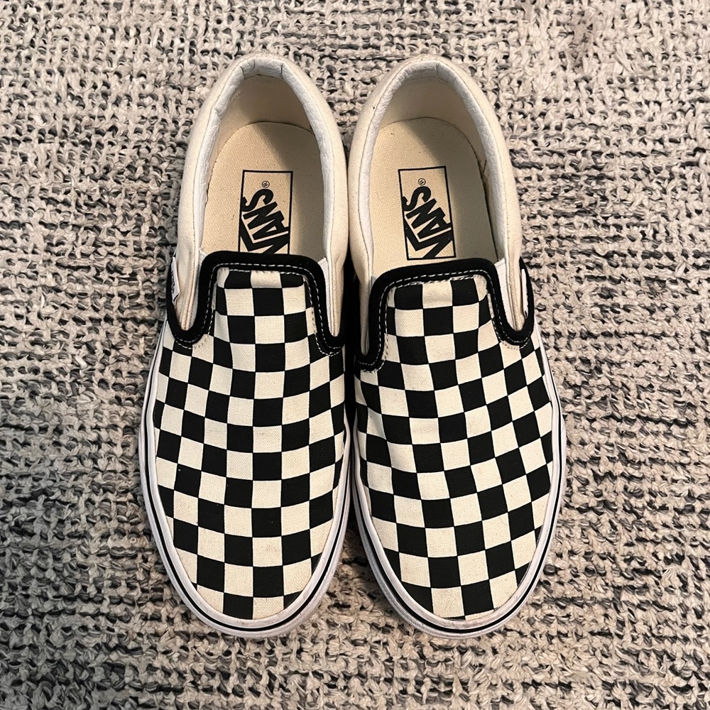 Classic Slip-on Checkerboard Shoe